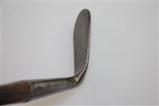Circa Mid 1885 W.M. Park Musselburgh Mashie Niblick with Shaft Stamp & A.E.W.
