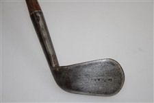 Circa Mid 1885 W.M. Park Musselburgh Mashie Niblick with Shaft Stamp & A.E.W.
