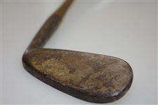 Circa 1880's Smooth Face Lofting Iron with Rounded Toe - No Shaft Stamp