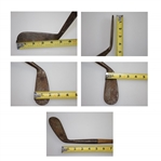 Circa 1880's Smooth Face Lofting Iron with Rounded Toe - No Shaft Stamp