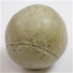 Circa 1830 James McEwan Feather Ball - 'J. McEwan' & '29' Handwritten on Ball