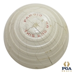 Circa 1933 Faroid Company 75 Golf Ball - Faroid This End Up