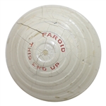 Circa 1933 Faroid Company 75 Golf Ball - 'Faroid' 'This End Up'