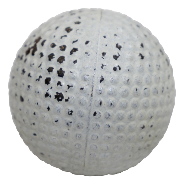 Haskell Bramble Pat. April 1899 Golf Ball - 95% Paint