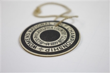 1899 USGA Women's Amateur Championship at Philadelphia CC Badge For Herbert Jacques - Rare