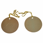 Pair of Purported 1901 Troon Golf Club Visitor's Passes - Herbert Jacques Collection