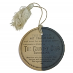 1897 The Country Club Member Badge Issued to 1909-1910 USGA President Herbert Jacques