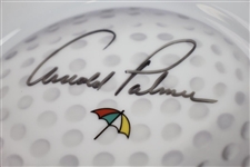 Arnold Palmer Signed Umbrella Logo AP Collection Noritake Plate JSA ALOA