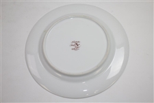 Arnold Palmer Signed Umbrella Logo AP Collection Noritake Plate JSA ALOA