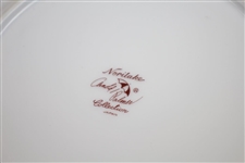 Arnold Palmer Signed Umbrella Logo AP Collection Noritake Plate JSA ALOA