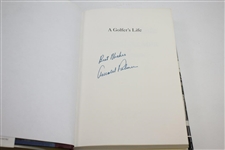 Arnold Palmer Signed 'A Golfer's Life' Book by Arnold Palmer with James Dodson JSA ALOA