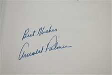 Arnold Palmer Signed 'A Golfer's Life' Book by Arnold Palmer with James Dodson JSA ALOA