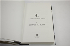 George W. Bush Signed '41: A Portrait of My Father' Book by George W. Bush JSA ALOA