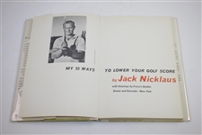Jack Nicklaus Signed 'My 55 Ways to Lower Your Golf Score' Book JSA ALOA