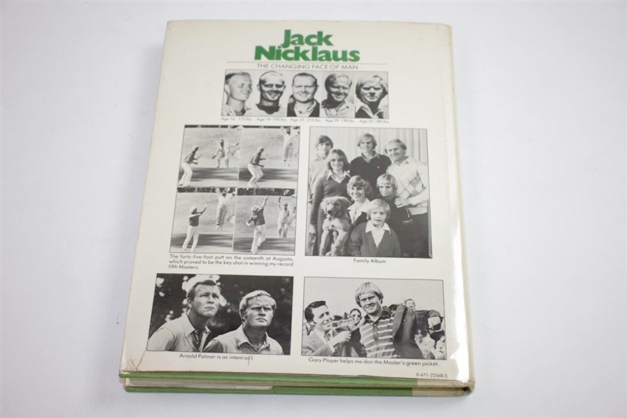 Jack Nicklaus Signed 'On & Off the Fairway' Pictorial Autobiography Book JSA ALOA