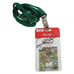 Arnold Palmer Singed 1998 Bay Hill Invitational "Member" Badge JSA ALOA