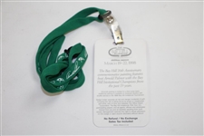 Arnold Palmer Singed 1998 Bay Hill Invitational Member Badge JSA ALOA