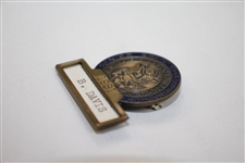 1981 US Senior Open Championship Contestant Badge - B. Davis - Palmer's Only Senior Open Win