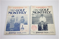 1923 The Golf Monthly Magazines - Five (5)