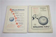 1923 The Golf Monthly Magazines - Five (5)