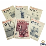 1925 & 1926 The Golf Monthly (Golf Monthly) Magazines - Six (6)