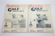1925 & 1926 The Golf Monthly (Golf Monthly) Magazines - Six (6)
