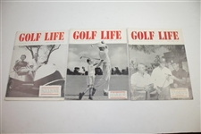 1957 & 1958 Golf Life Magazines - Nine (9)
