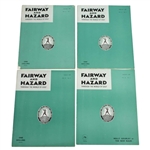 1949 & 1950 Fairway and Hazard: 'Through the World of Golf' Magazines - Thirteen (13)