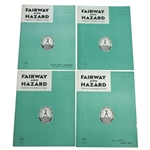 1949 & 1950 Fairway and Hazard: 'Through the World of Golf' Magazines - Thirteen (13)