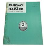 1949 & 1950 Fairway and Hazard: 'Through the World of Golf' Magazines - Thirteen (13)