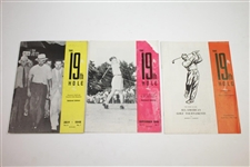 1945 & 1946 The 19th Hole Golf Magazines - Twenty-One (21)