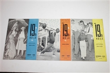 1945 & 1946 The 19th Hole Golf Magazines - Twenty-One (21)