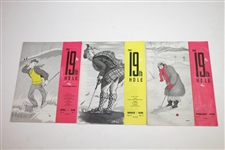 1945 & 1946 The 19th Hole Golf Magazines - Twenty-One (21)
