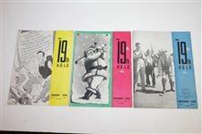 1945 & 1946 The 19th Hole Golf Magazines - Twenty-One (21)