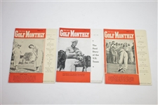 1951 & 1952 The P.G.A. Golf Monthly Golf Magazines - Twenty-One (21)