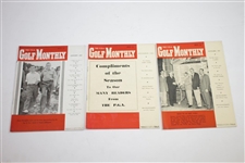 1951 & 1952 The P.G.A. Golf Monthly Golf Magazines - Twenty-One (21)