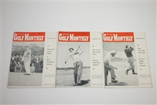 1951 & 1952 The P.G.A. Golf Monthly Golf Magazines - Twenty-One (21)