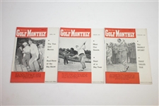 1951 & 1952 The P.G.A. Golf Monthly Golf Magazines - Twenty-One (21)