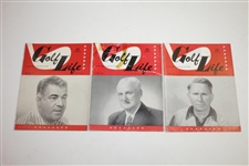 1950, 1951, & 1952 Golf Life Golf Magazines - Eighteen (18)