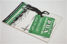 1941 PGA Championship at Cherry Hills Official Program - Vic Ghezzi Winner