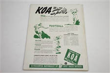 1941 PGA Championship at Cherry Hills Official Program - Vic Ghezzi Winner