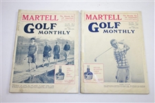 1928 & 1929 Golf Monthly (The Golf Monthly) Golf Magazines - Eight (8)
