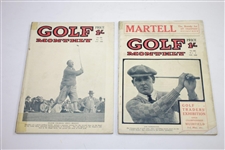 1928 & 1929 Golf Monthly (The Golf Monthly) Golf Magazines - Eight (8)