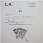 1937 The National Golf Review Golf Magazines - Seven (7)
