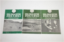 1964-1968 USGA Green Section Records Golf Magazines - Thirty (30)