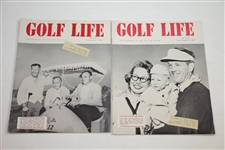 1961 Golf Life Golf Magazines - Eight (8)