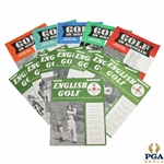 1951 & 1952 English Golf Golf Magazines - Thirteen (13)