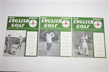 1951 & 1952 'English Golf' Golf Magazines - Thirteen (13)