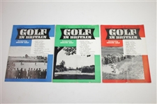 1951 & 1952 'English Golf' Golf Magazines - Thirteen (13)