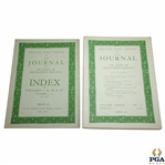 1934 & 1937 The Journal of The Board of Greenkeeping Research Golf Magazines
